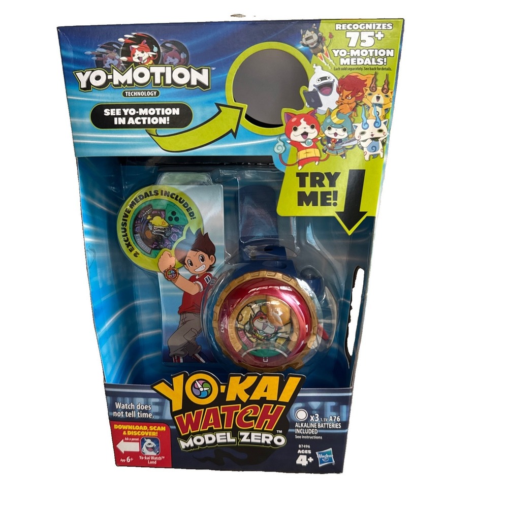 Hasbro Yo-kai Watch Model Zero Yo-Motion Toy 2 Exclusive Medals 2016 B7496 NEW